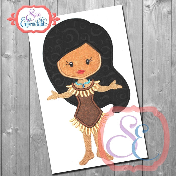 Little Princess 11 Applique, Applique