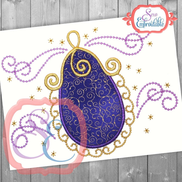 Amulet Princess Frame, Applique