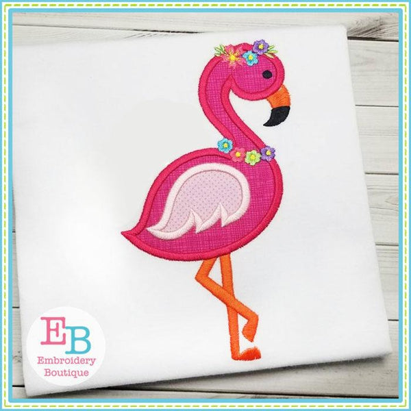 Flamingo 2 Applique, Applique