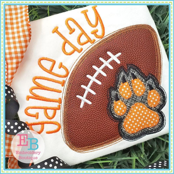 Game Day Claw Applique, Applique