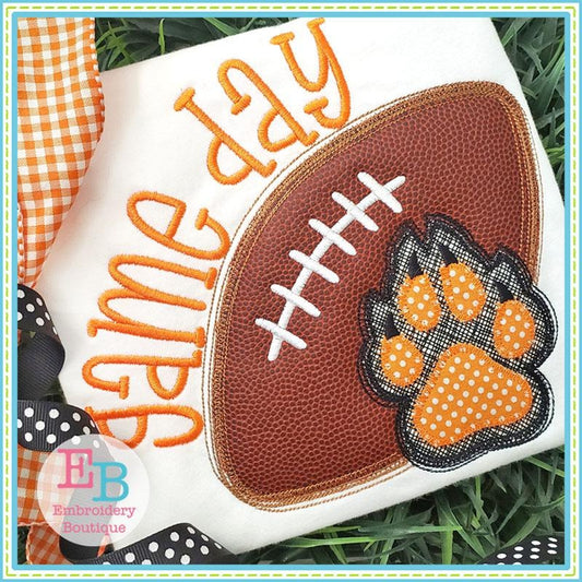 Game Day Claw Applique, Applique