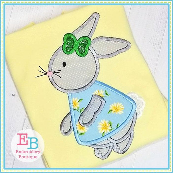 Bunny Girl 2 Applique, Applique