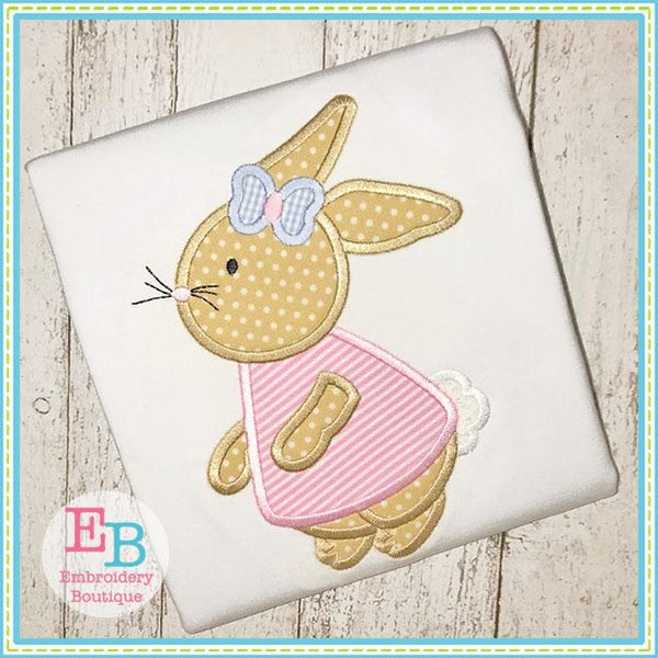 Bunny Girl 2 Applique, Applique