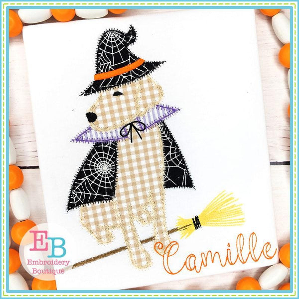 Lab Witch Applique, Applique