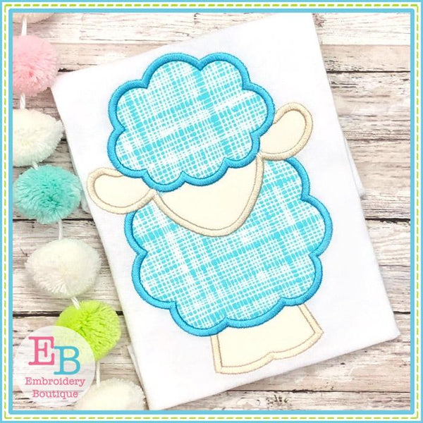 Lamb Satin Applique, Applique