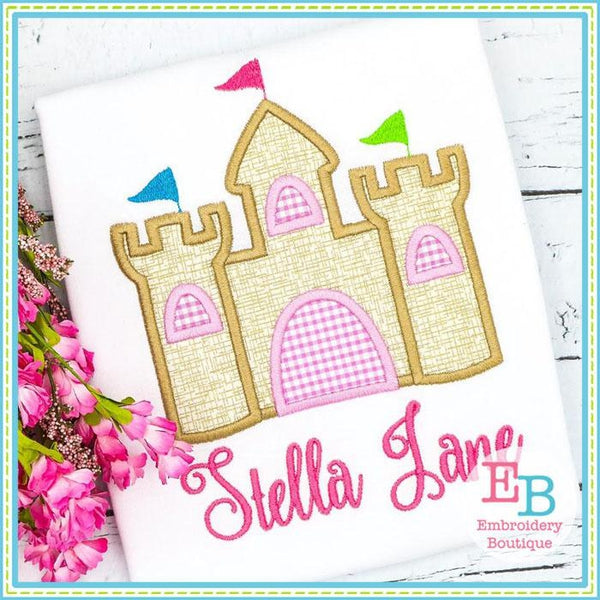 Sand Castle Applique, Applique