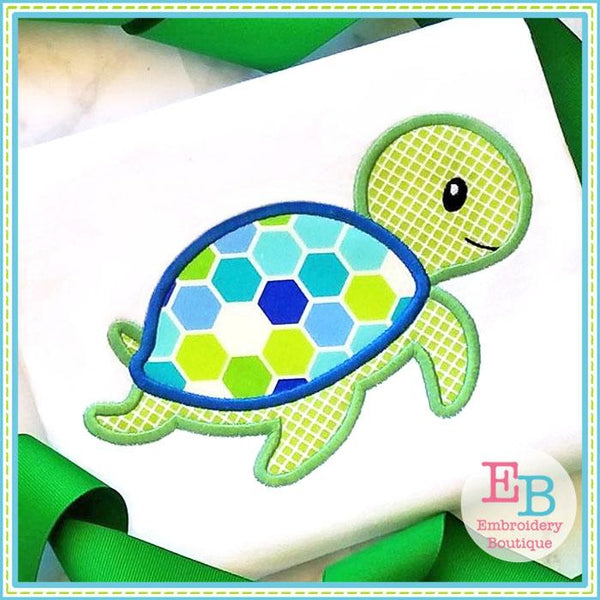 Sea Turtle 2 Applique, Applique