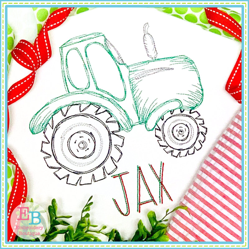 Farm Sketches Embroidery Design Set, Embroidery