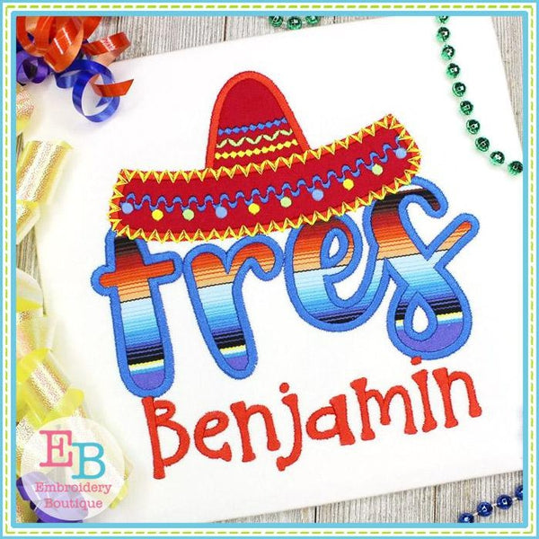 Tres Applique, Applique