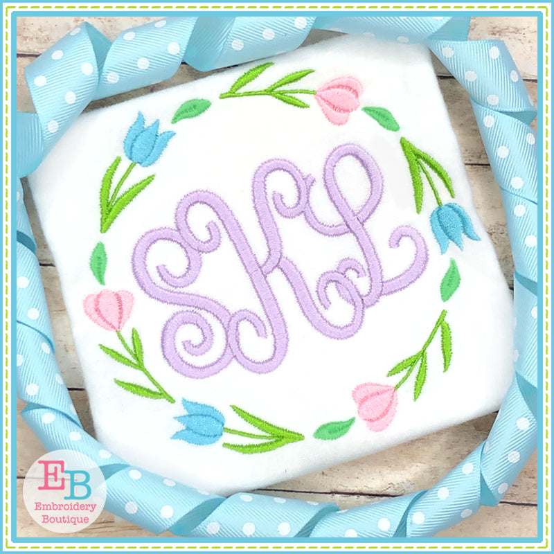 Tulip Embroidery Frame, Embroidery