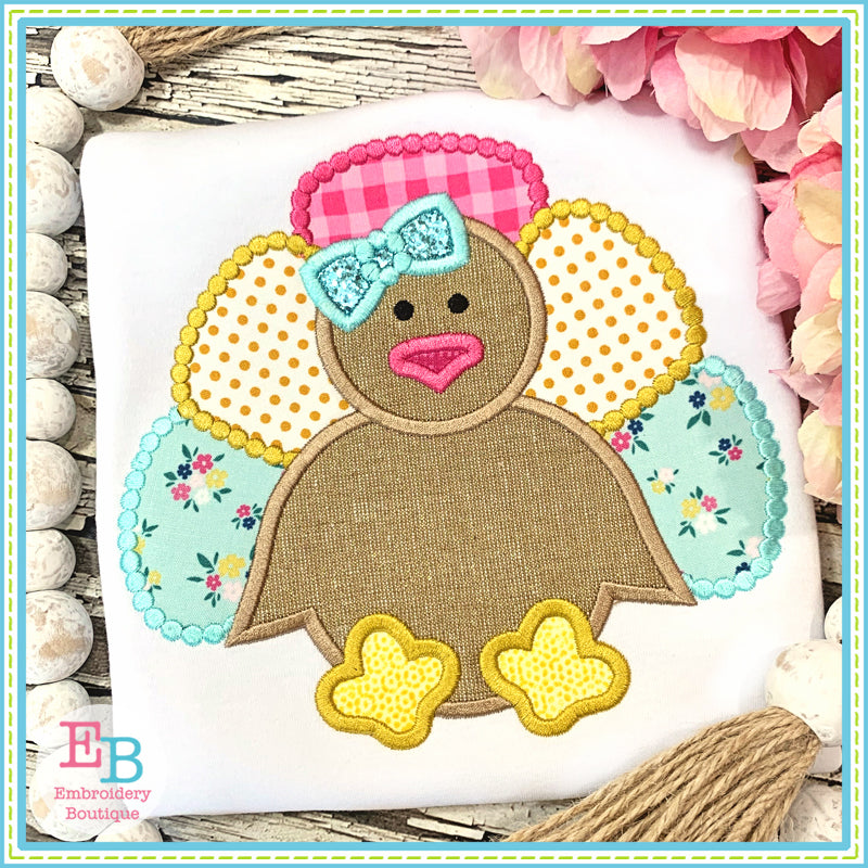 Dotted Turkey Applique, Applique