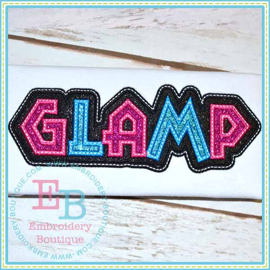 Glamp Applique, Applique