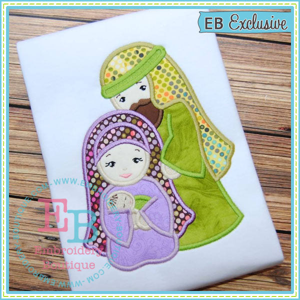 Mary and Joseph Applique, Applique