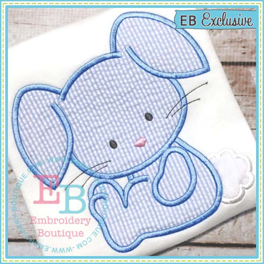 Baby Bunny 2 Applique, Applique