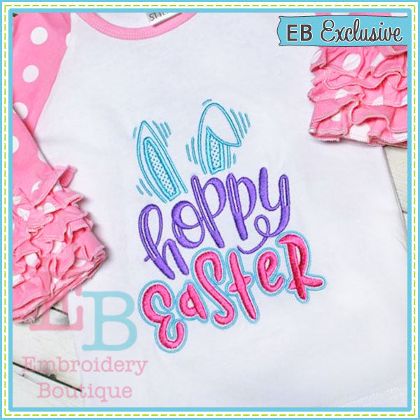 Hoppy Easter Design, Embroidery