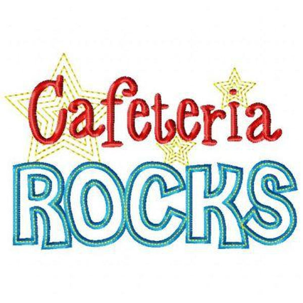 Cafeteria Rocks, Applique