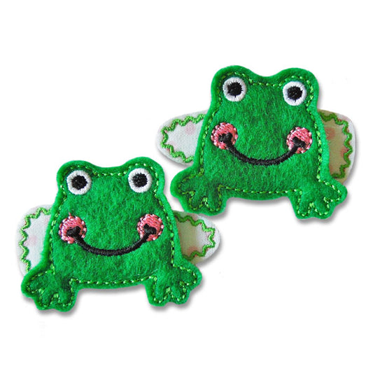 Sweet Frog Clip Centers, Hair Clip Centers