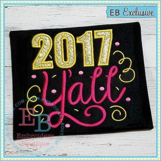 2017 Y'all Applique, Applique