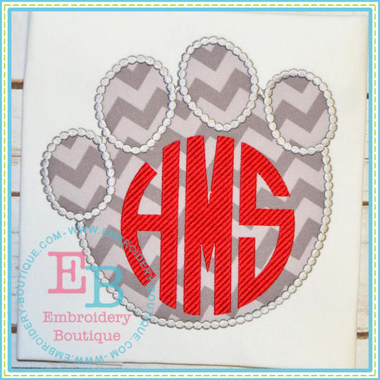 Dotted Elephant Hoof Applique, Applique