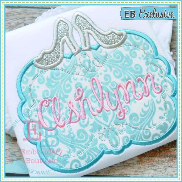 Heel Frame Applique, Applique