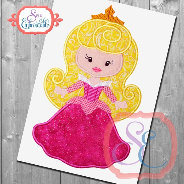 Little Princess 3 Applique, Applique