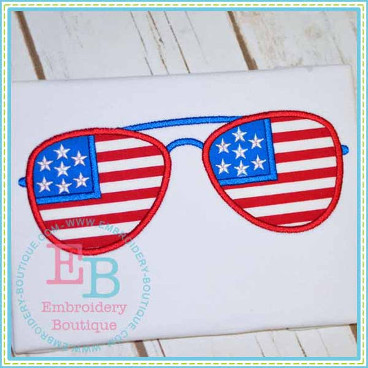 Patriotic Shades Applique, Applique