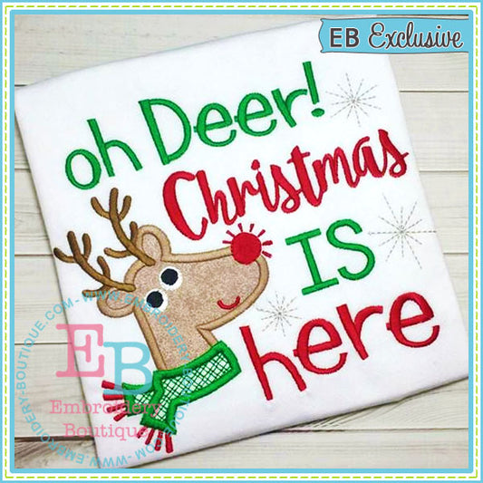 Oh Deer Applique, Applique