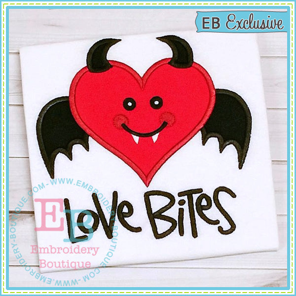 Love Bites Applique, Applique