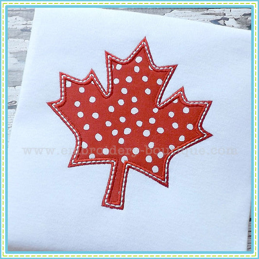 Maple Leaf Applique, Applique