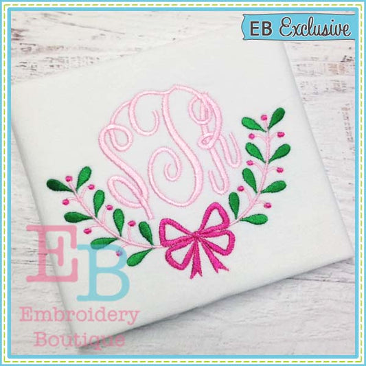 Laurel Embroidery Design, Embroidery