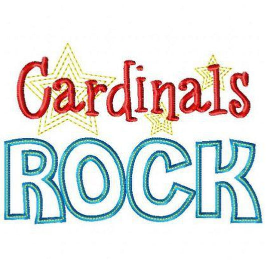 Cardinals Rock, Applique