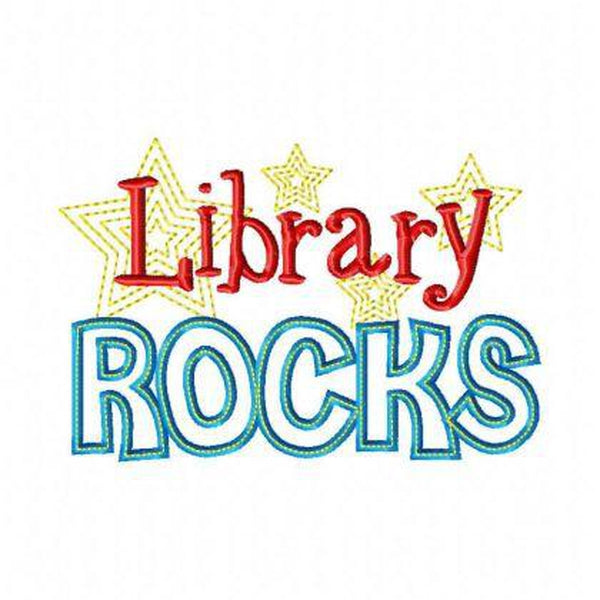 Library Rocks, Applique