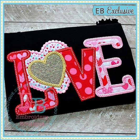 Love Applique, Applique