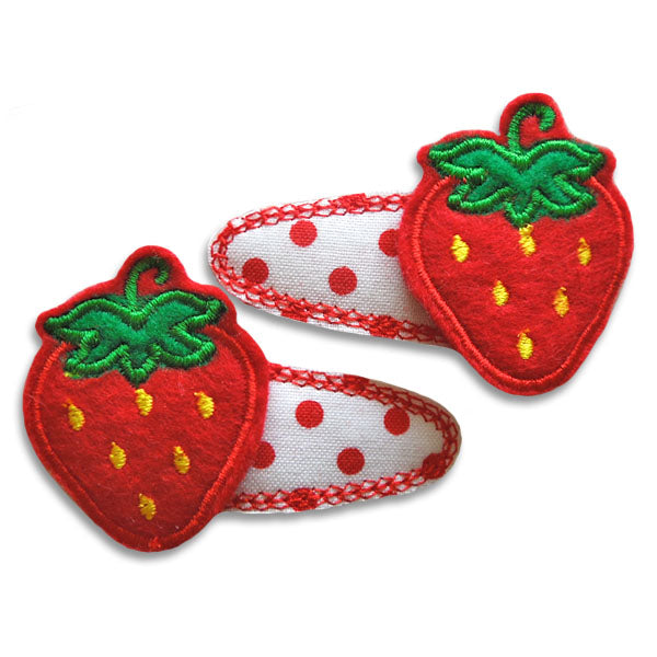 Strawberry Clip Centers, Hair Clip Centers