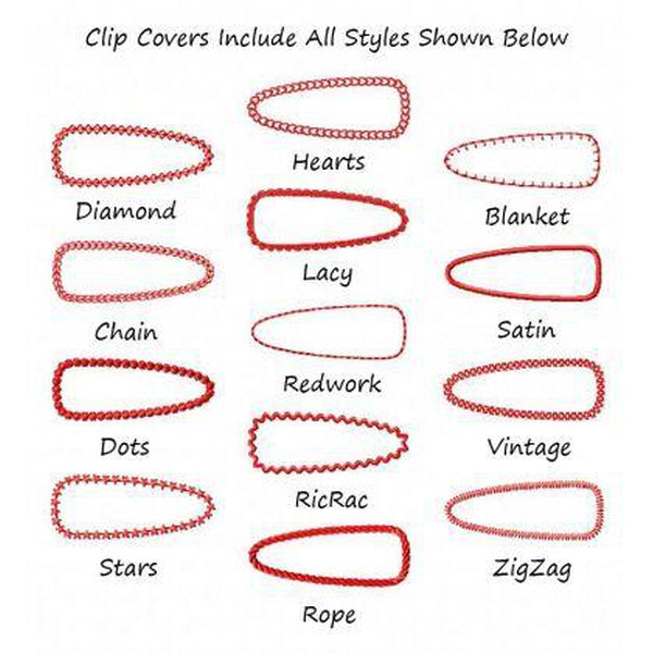 Clip Covers, Hair Clip Centers