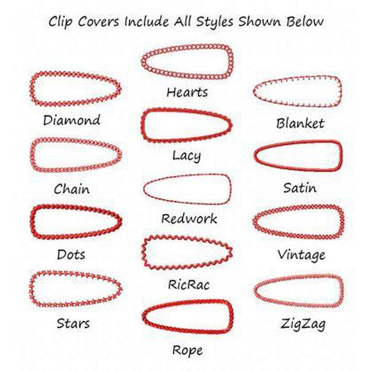 Clip Covers, Hair Clip Centers