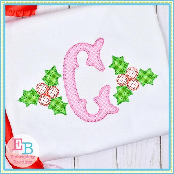 Laurel Blanket Stitch Applique Alphabet, Applique Alphabet