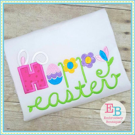 Happy Easter Applique, Applique