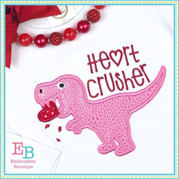 Heart Crusher Applique, Applique