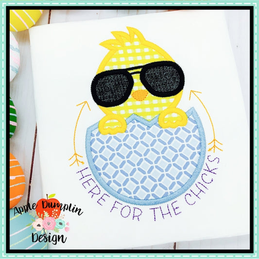 Here for the Chicks Applique Design, applique