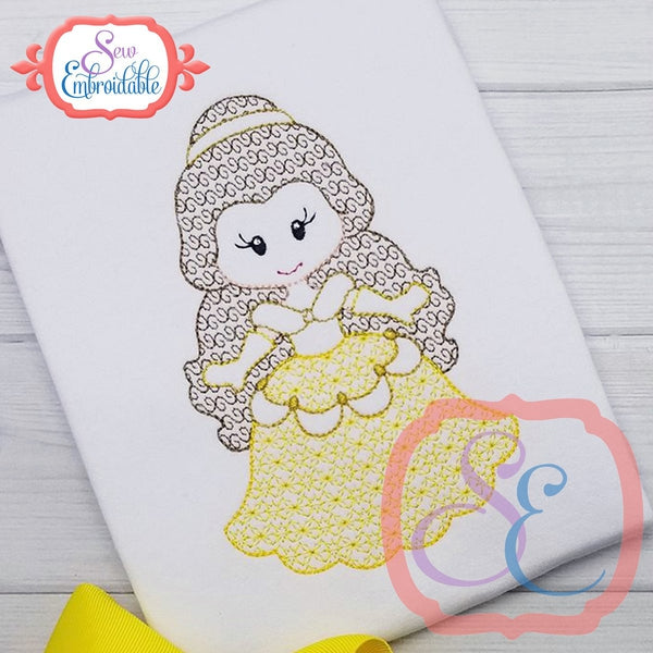 Little Princess 5 Motif Design, Embroidery