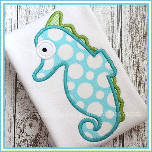 Seahorse Applique, Applique