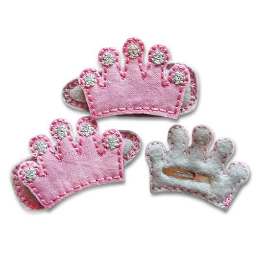 Princess Crown Clip Centers, Hair Clip Centers