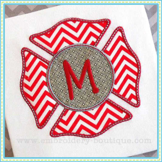 Maltese Cross Applique, Applique