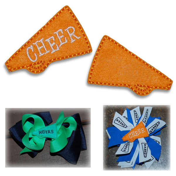 Megaphone Clip Centers, Hair Clip Centers