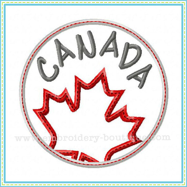 Canada Patch, Applique