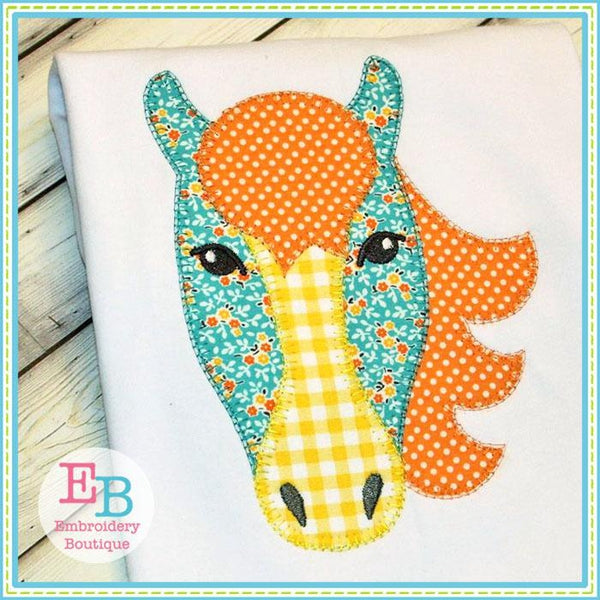 Horse Blanket Stitch Applique, Applique