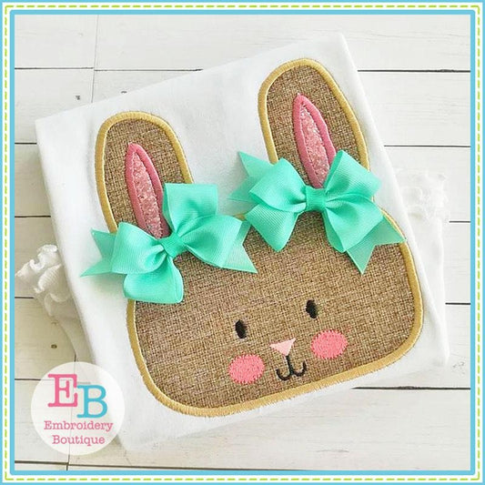 Bunny Head Applique, Applique