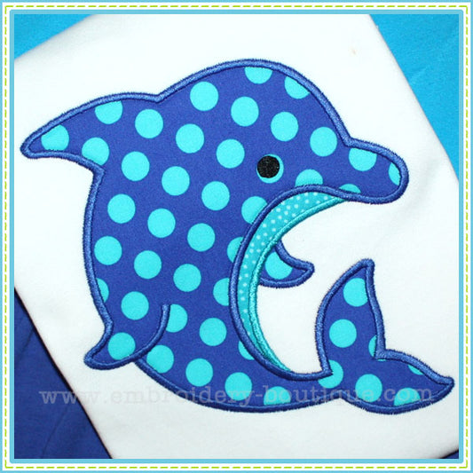 Dolphin 2 Applique, Applique