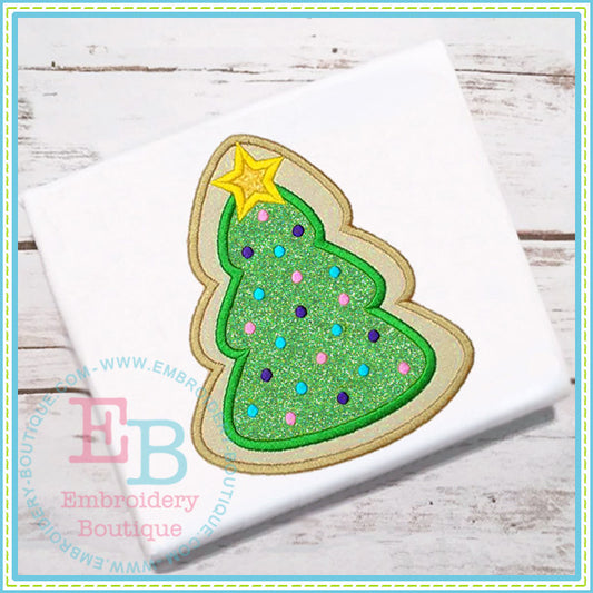 Tree Cookie Applique, Applique